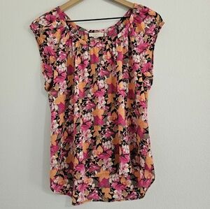LOFT • Floral Blouse